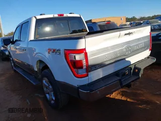 2022 Ford F-150 XL with VIN 1FTFW1ED5NFA02843, listed as a IAAI auction lot 41336268 with 35,066 mi miles. Bid and sale history available at carsss.com. Image 3.