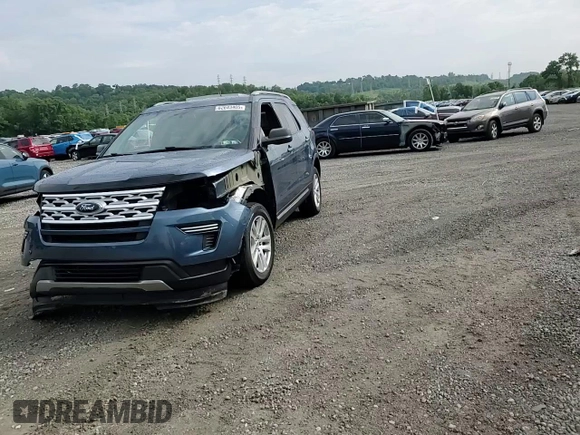 2019 Ford Explorer XLT with VIN 1FM5K8DHXKGA86194, listed as a Copart auction lot 62643405 with 61,774 mi miles and Salvage title. Bid and sale history available at DreamBid. Image 15.
