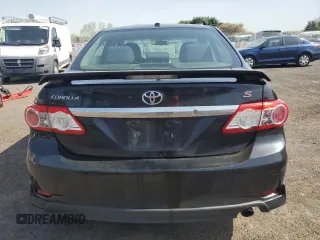 2013 Toyota Corolla L with VIN 2T1BU4EE3DC936232, listed as a Copart auction lot 54981735 with 187,598 mi miles and Salvage Title. Bid and sale history available at carsss.com. Image 6.
