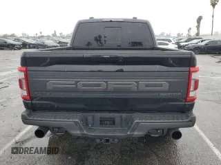 2023 Ford F-150 Raptor with VIN 1FTFW1RG6PFA01658, listed as a Copart auction lot 47601275 with 40,440 mi miles and Salvage Title. Bid and sale history available at DreamBid. Image 6.