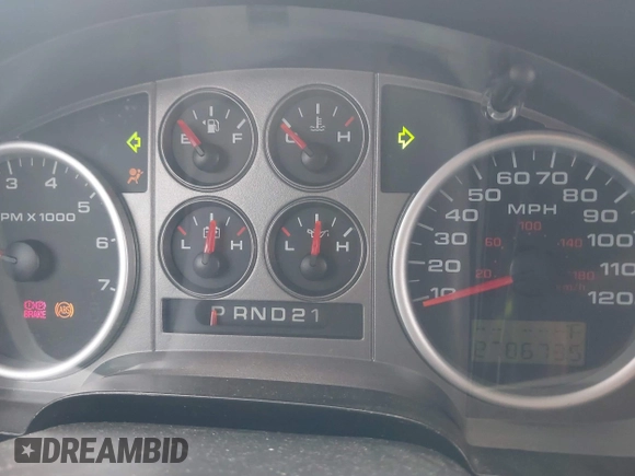 2008 Ford F-150 STX with VIN 1FTRX12W48KB72607, listed as a IAAI auction lot 42565997 with 278,673 mi miles and . Bid and sale history available at DreamBid. Image 7.