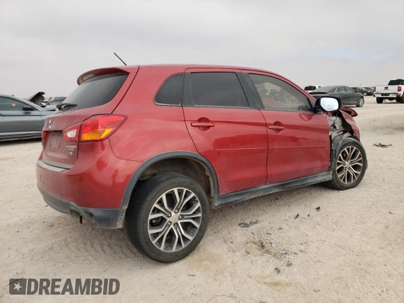 2016 Mitsubishi Outlander Sport 2.4 SE with VIN JA4AP3AW9GZ027749, listed as a Copart auction lot 44528845 with 107,322 mi miles and Salvage Title. Bid and sale history available at carsss.com. Image 3.