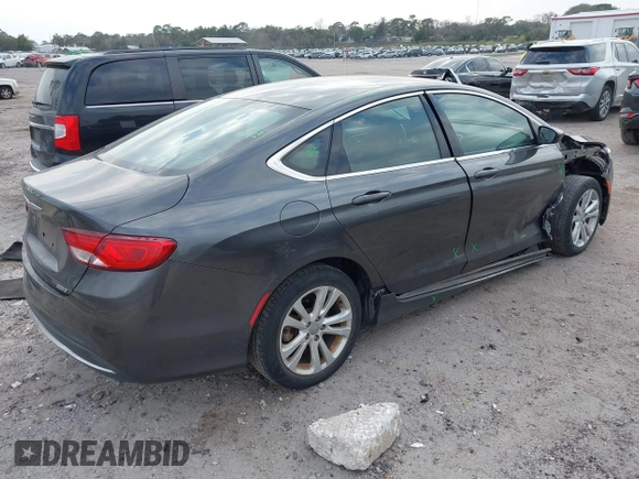 2016 Chrysler 200 Limited with VIN 1C3CCCAB8GN172154, listed as a IAAI auction lot 41591502 with 150,911 mi miles. Bid and sale history available at carsss.com. Image 4.