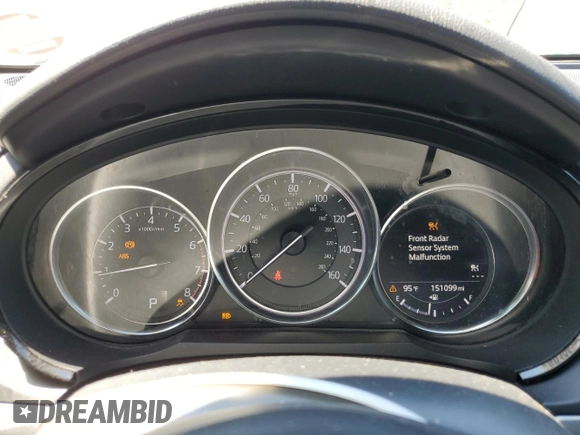 2018 Mazda CX-9 Grand Touring with VIN JM3TCADY1J0212568, listed as a Copart auction lot 60195385 with 151,099 mi miles and Salvage title. Bid and sale history available at DreamBid. Image 9.