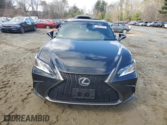 2019 Lexus ES 350 with VIN 58ABZ1B1XKU033758, listed as a Copart auction lot 50079735 with 67,067 mi miles and Salvage Title. Bid and sale history available at DreamBid. Image 5.