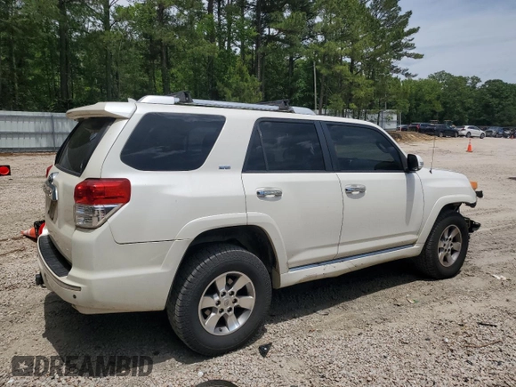2011 Toyota 4Runner Trail with VIN JTEBU5JRXB5075376, listed as a Copart auction lot 57560235 with 259,810 mi miles and Salvage title. Bid and sale history available at DreamBid. Image 3.