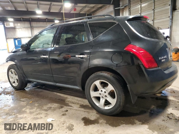 2004 Nissan Murano SE z VIN JN8AZ08W54W308551, wystawiony jako Copart lot #56685375 z przebiegiem 200 782 mil mil oraz Szkoda całkowita • Salvage title. Historia ofert i sprzedaży dostępna na DreamBid. Obrazek 2.