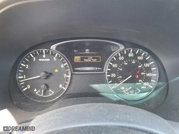 2016 Nissan Pathfinder S with VIN 5N1AR2MNXGC671191, listed as a Copart auction lot 49504475 with 113184 miles and Salvage Title. Bid and sale history available at carsss.com. Image 9.
