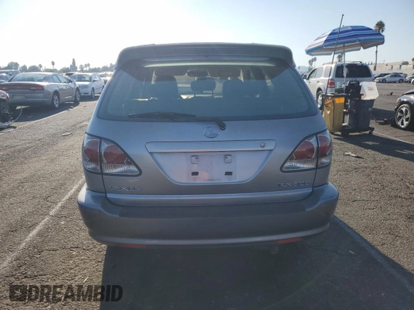 2003 Lexus RX 300 with VIN JTJGF10U730159797, listed as a Copart auction lot 68890164 with 105,797 mi miles and Salvage Title. Bid and sale history available at carsss.com. Image 6.