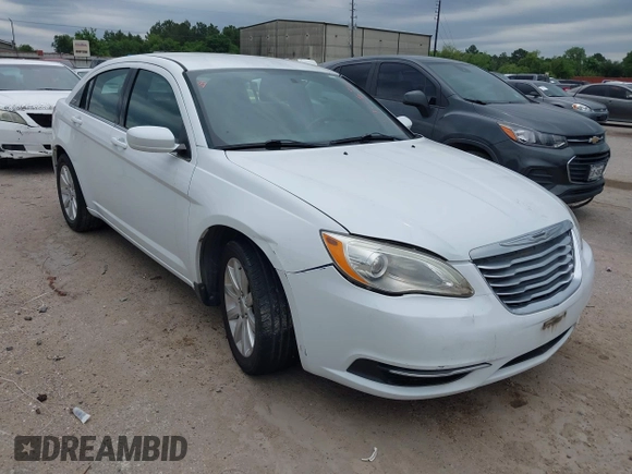 2013 Chrysler 200 Touring with VIN 1C3CCBBB6DN693975, listed as a IAAI auction lot 42137676 with 114,360 mi miles and . Bid and sale history available at DreamBid. Image 1.