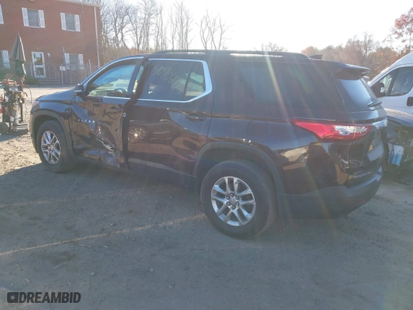 2019 Chevrolet Traverse LT Cloth with VIN 1GNEVGKW0KJ103392, listed as a IAAI auction lot 40702731 with 77,025 mi miles. Bid and sale history available at carsss.com. Image 3.
