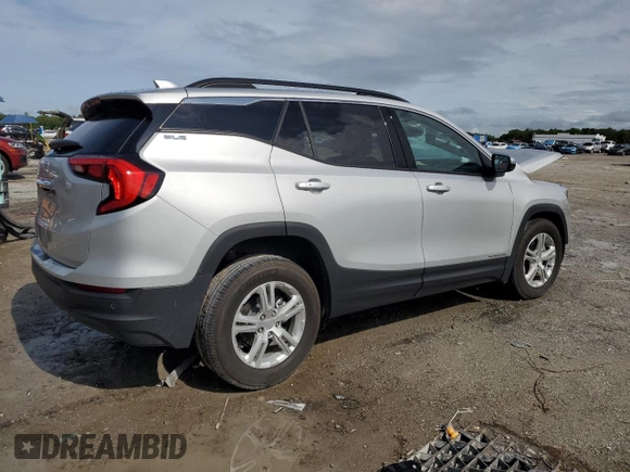 2019 GMC Terrain SLE z VIN 3GKALMEVXKL270256, wystawiony jako Copart lot #59567055 z przebiegiem 35 570 mil mil oraz Nie do naprawy • Non repairable. Historia ofert i sprzedaży dostępna na DreamBid. Obrazek 3.
