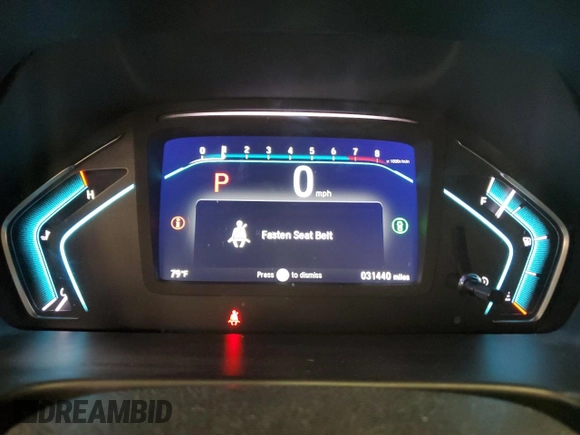 2022 Honda Odyssey Touring with VIN 5FNRL6H83NB061024, listed as a Copart auction lot 55073695 with 31,440 mi miles and Salvage title. Bid and sale history available at DreamBid. Image 9.