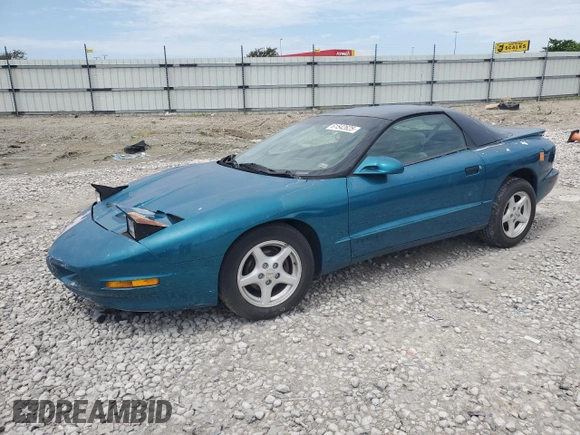 1995 Pontiac Firebird Firebird z VIN 2G2FS22S6S2237631, wystawiony jako Copart lot #61542625 z przebiegiem Nie podano mil oraz Szkoda całkowita • Salvage title. Historia ofert i sprzedaży dostępna na DreamBid. Obrazek 1.