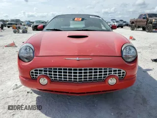 2002 Ford Thunderbird Hardtop Premium with VIN 1FAHP60A22Y130205, listed as a Copart auction lot 45902465 with 57,571 mi miles and Salvage Title. Bid and sale history available at DreamBid. Image 5.