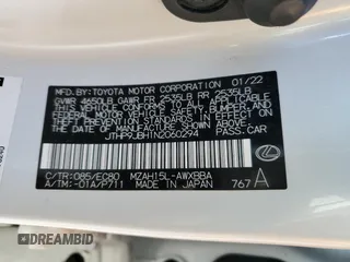 2022 Lexus UX 250h z VIN JTHP9JBH1N2060294, wystawiony jako Copart lot #76330054 z przebiegiem 45 350 mil mil oraz Nie do naprawy. Historia ofert i sprzedaży dostępna na DreamBid. Obrazek 13.