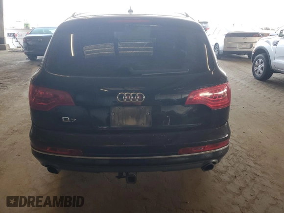 2013 Audi Q7 3.0T Premium Plus with VIN WA1LGAFE4DD003686, listed as a Copart auction lot 46937115 with 137,905 mi miles and Salvage Title. Bid and sale history available at carsss.com. Image 6.