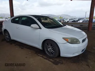 2005 Scion tC with VIN JTKDE167550027594, listed as a IAAI auction lot 42164426 with 223,156 mi miles and . Bid and sale history available at DreamBid. Image 1.