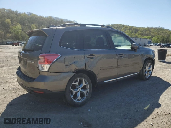 2018 Subaru Forester Touring with VIN JF2SJAWC4JH547368, listed as a Copart auction lot 54845025 with 41,629 mi miles and Salvage title. Bid and sale history available at DreamBid. Image 3.