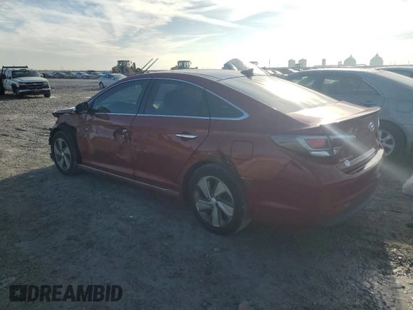 2016 Hyundai Sonata Hybrid Limited with VIN KMHE34L18GA021946, listed as a Copart auction lot 46665355 with 118,513 mi miles and Salvage Title. Bid and sale history available at carsss.com. Image 2.