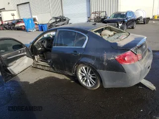 2008 Infiniti G35 Sedan Journey with VIN JNKBV61E68M211858, listed as a Copart auction lot 78058274 with 0 mi miles and Salvage Title. Bid and sale history available at carsss.com. Image 2.