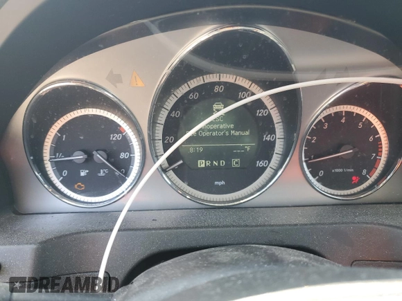2010 Mercedes-Benz C 300 Sport with VIN WDDGF8BB7AR110511, listed as a Copart auction lot 54384285 with Not Provided miles and Salvage Title. Bid and sale history available at carsss.com. Image 9.