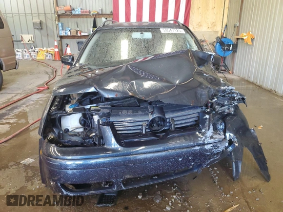 2005 Volkswagen Jetta GLS with VIN WVWSR61J65W050088, listed as a Copart auction lot 59547125 with Not provided miles and Salvage title. Bid and sale history available at DreamBid. Image 5.