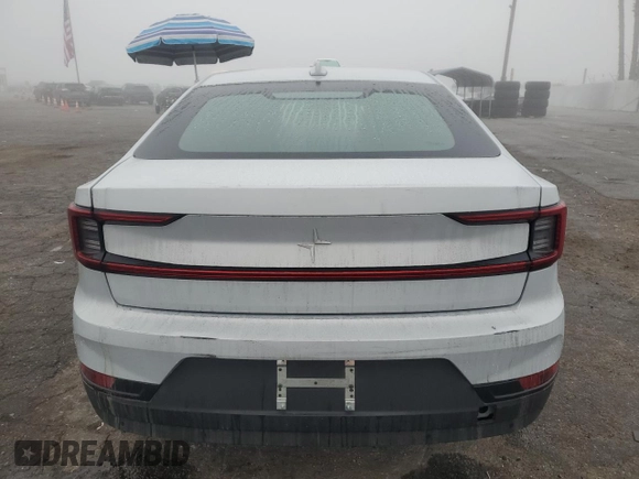 2023 Polestar 2 with VIN YSMED3KAXPL147814, listed as a Copart auction lot 83082754 with 0 mi miles and Clean Title. Bid and sale history available at carsss.com. Image 6.