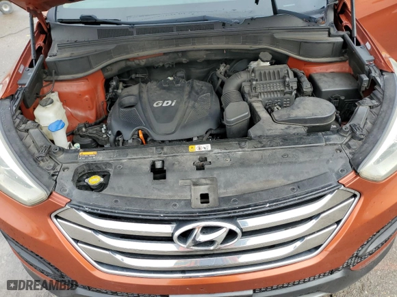 2013 Hyundai Santa Fe GL with VIN 5XYZT3LB3DG028968, listed as a Copart auction lot 44411945 with 188,237 mi miles and Salvage Title. Bid and sale history available at carsss.com. Image 12.