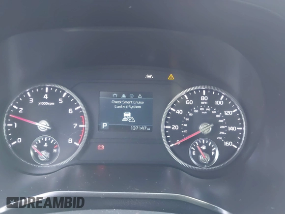 2020 Kia Telluride S with VIN 5XYP64HC2LG005623, listed as a IAAI auction lot 41492269 with 137,147 mi miles and . Bid and sale history available at DreamBid. Image 7.