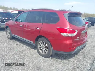 2013 Nissan Pathfinder SV z VIN 5N1AR2MM8DC669023, wystawiony jako IAAI lot #42039424 z przebiegiem 178 000 mil mil oraz . Historia ofert i sprzedaży dostępna na DreamBid. Obrazek 3.