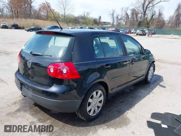 2007 Volkswagen Rabbit with VIN WVWCR91K37W254106, listed as a IAAI auction lot 41948405 with 227,477 mi miles and . Bid and sale history available at DreamBid. Image 4.