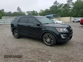 2016 Ford Explorer Sport with VIN 1FM5K8GT2GGC06478, listed as a Copart auction lot 57241875 with 153,657 mi miles and Salvage title. Bid and sale history available at DreamBid. Image 14.