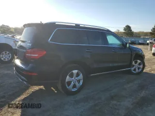 2017 Mercedes-Benz GLS 450 with VIN 4JGDF6EE1HA868744, listed as a Copart auction lot 48612144 with 78,413 mi miles and . Bid and sale history available at DreamBid. Image 3.
