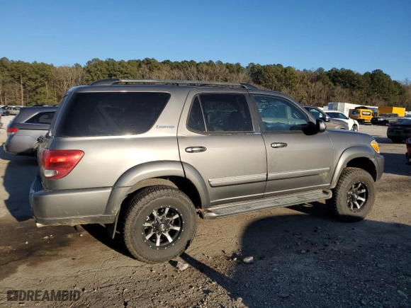 2006 Toyota Sequoia Limited with VIN 5TDBT48A86S268207, listed as a Copart auction lot 42321545 with 245,352 mi miles and Salvage Title. Bid and sale history available at carsss.com. Image 3.