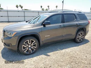 2019 GMC Acadia SLT z VIN 1GKKNMLS7KZ201833, wystawiony jako Copart lot #56401695 z przebiegiem 46 374 mil mil oraz Szkoda całkowita • Salvage title. Historia ofert i sprzedaży dostępna na DreamBid. Obrazek 1.