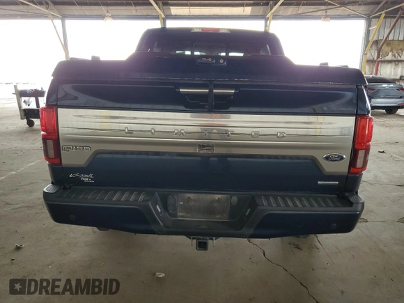 2018 Ford F-150 XL with VIN 1FTEW1EGXJFE48440, listed as a Copart auction lot 51834215 with 53,389 mi miles and Salvage Title. Bid and sale history available at carsss.com. Image 6.