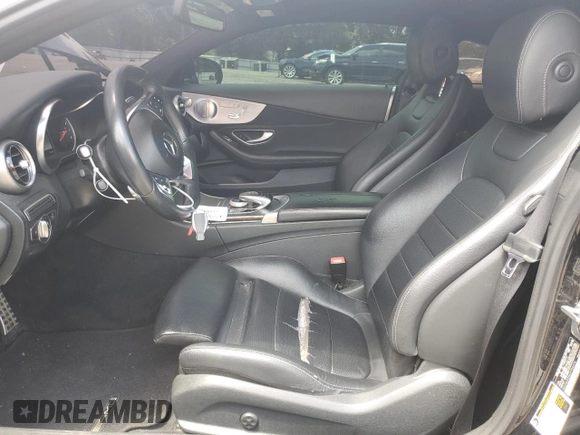 2018 Mercedes-Benz C 300 with VIN WDDWJ4KB6JF704074, listed as a Copart auction lot 57957375 with 97,267 mi miles and Salvage title. Bid and sale history available at DreamBid. Image 7.