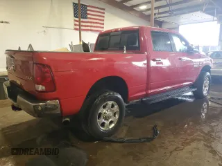 2018 Ram 2500 Big Horn with VIN 3C6UR5DL8JG185265, listed as a Copart auction lot 62773335 with 45,738 mi miles and Salvage title. Bid and sale history available at DreamBid. Image 3.
