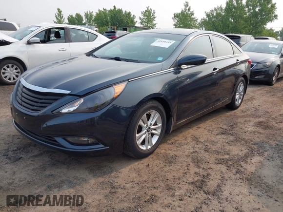 2013 Hyundai Sonata GLS with VIN 5NPEB4AC3DH631043, listed as a IAAI auction lot 42410119 with 84,578 mi miles and . Bid and sale history available at DreamBid. Image 2.
