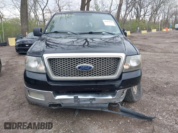 2004 Ford F-150 XLT with VIN 1FTPW14514KB78745, listed as a IAAI auction lot 41964194 with 318,642 mi miles. Bid and sale history available at carsss.com. Image 12.
