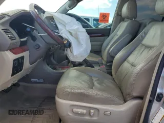 2008 Lexus GX 470 with VIN JTJBT20X680164287, listed as a Copart auction lot 46892755 with 94,815 mi miles and Salvage Title. Bid and sale history available at DreamBid. Image 7.