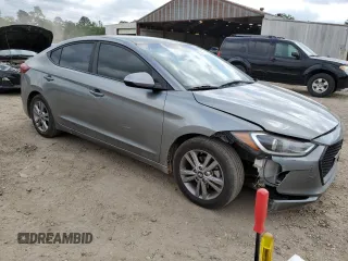 2018 Hyundai Elantra SEL z VIN KMHD84LFXJU599741, wystawiony jako Copart lot #53641575 z przebiegiem 56 600 mil mil oraz Szkoda całkowita • Salvage title. Historia ofert i sprzedaży dostępna na DreamBid. Obrazek 4.