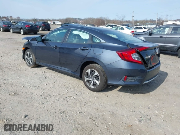 2020 Honda Civic LX z VIN 2HGFC2F61LH570034, wystawiony jako IAAI lot #41784357 z przebiegiem Nie podano mil oraz . Historia ofert i sprzedaży dostępna na DreamBid. Obrazek 3.