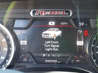 2020 Ram 1500 Rebel with VIN 1C6SRFLT8LN164196, listed as a IAAI auction lot 42538059 with 60,520 mi miles and . Bid and sale history available at DreamBid. Image 16.