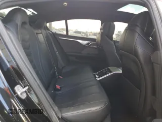 2024 BMW 8 Series 840i with VIN WBAGV2C07LCE26407, listed as a Copart auction lot 76743714 with 44,037 mi miles and Salvage Title. Bid and sale history available at carsss.com. Image 10.