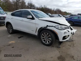 2017 BMW X6 xDrive35i with VIN 5UXKU2C36H0U29829, listed as a Copart auction lot 43421294 with 87,276 mi miles. Bid and sale history available at carsss.com. Image 4.