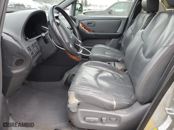 1999 Lexus RX 300 Luxury SUV with VIN JT6HF10U1X0067122, listed as a Copart auction lot 45347735 with 182,117 mi miles and Salvage Title. Bid and sale history available at carsss.com. Image 7.