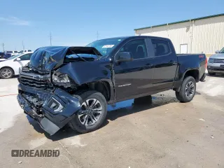 2022 Chevrolet Colorado 2WD Z71 z VIN 1GCGSDEN6N1204453, wystawiony jako Copart lot #53140795 z przebiegiem 23 734 mil mil oraz Szkoda całkowita • Salvage title. Historia ofert i sprzedaży dostępna na DreamBid. Obrazek 1.