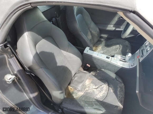 2005 Chrysler Crossfire Limited with VIN 1C3AN65L15X059735, listed as a Copart auction lot 74219534 with 0 mi miles and Non Repairable. Bid and sale history available at carsss.com. Image 10.